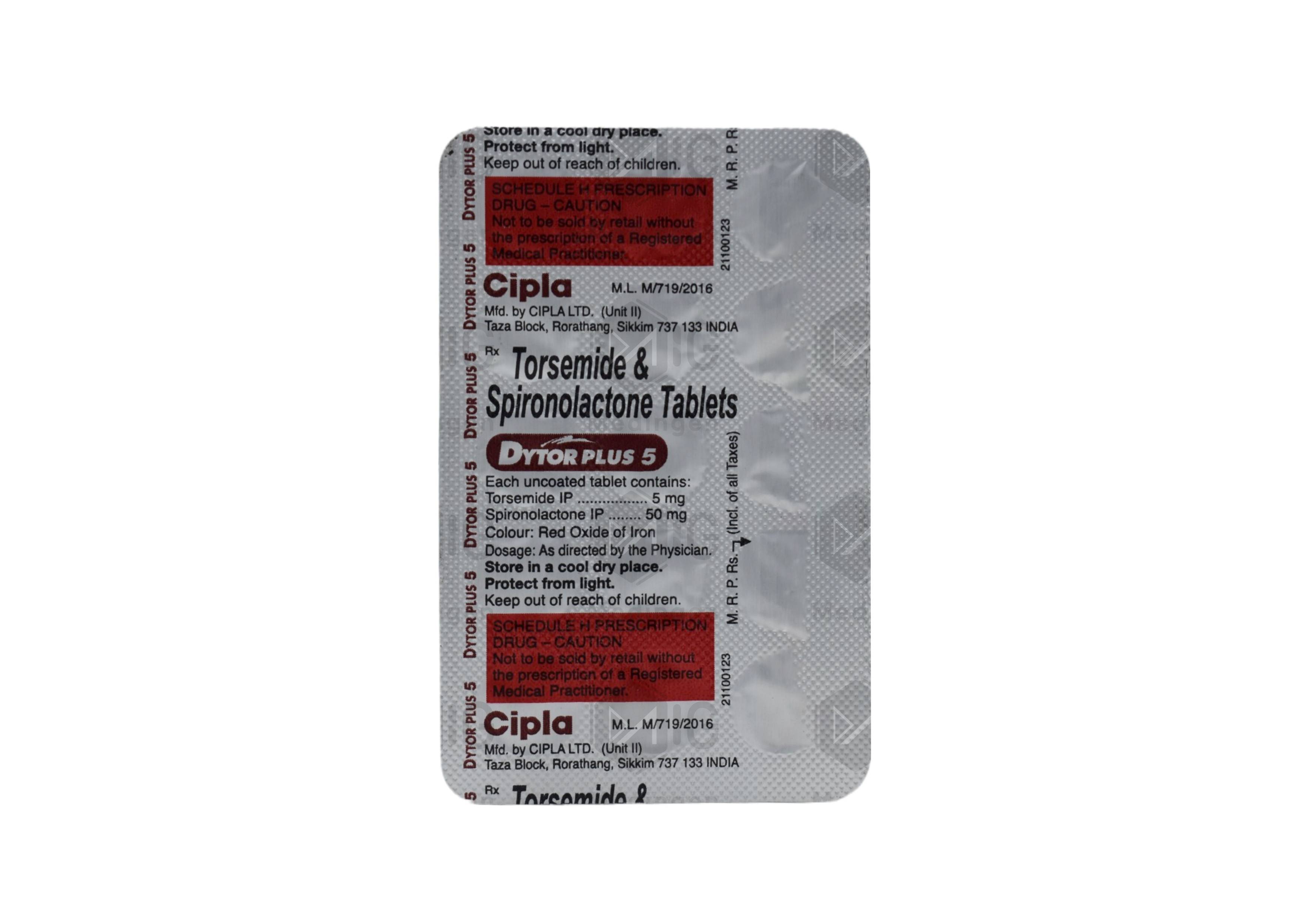 DYTOR PLUS 5MG